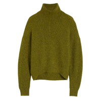 Isabel Marant Etoile Myclan Zipped Roll-Neck Sweater, was £425 now £215 | Liberty