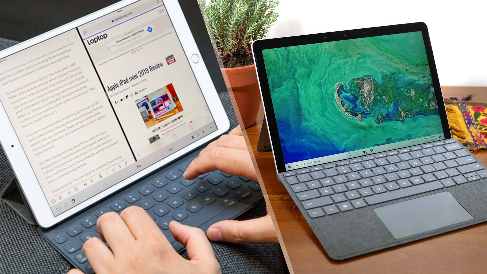 Surface Go 2 vs iPad Air: Which tablet should you buy? | Laptop Mag