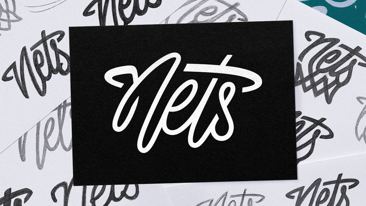 I love the subtle design detail in the new Brooklyn Nets logo