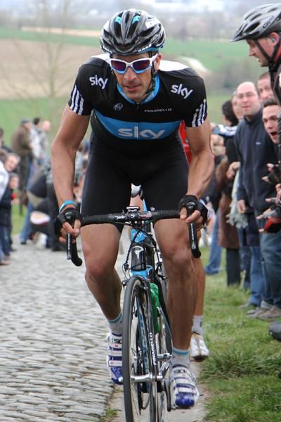 Juan Antonio Flecha (Team Sky) on his way to third.
