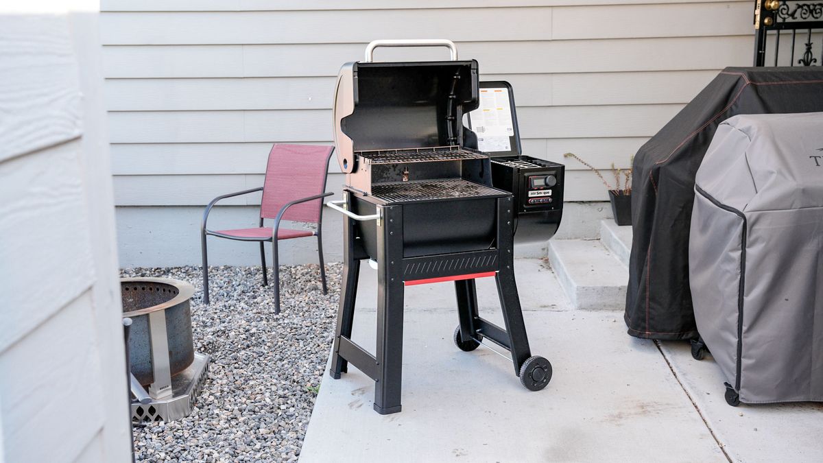 Weber Smoque Pellet Smoker review Smoking made simple Tom's Guide
