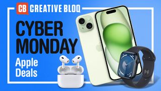 Cyber Monday Apple deals with some images of Apple products