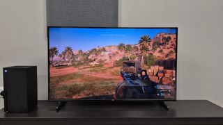 Playing the XBox Series X on the Bush 43UT24SB