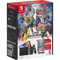 Nintendo Switch OLED (Super Smash Bros. edition) | Super Smash Bros. | 3 month Nintendo Switch Online membership | $349.99 at Walmart