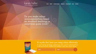 Karen Haller's website offering courses