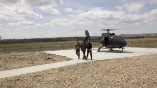 Paul Beban, Andrew Bustamante and Brandon Fugal arrive at Skinwalker Ranch for a team debriefing from Beyond Skinwalker Ranch