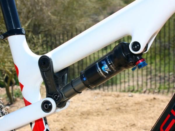 Fox Racing Shox's superb RP23 rear shock suspends the rear end
