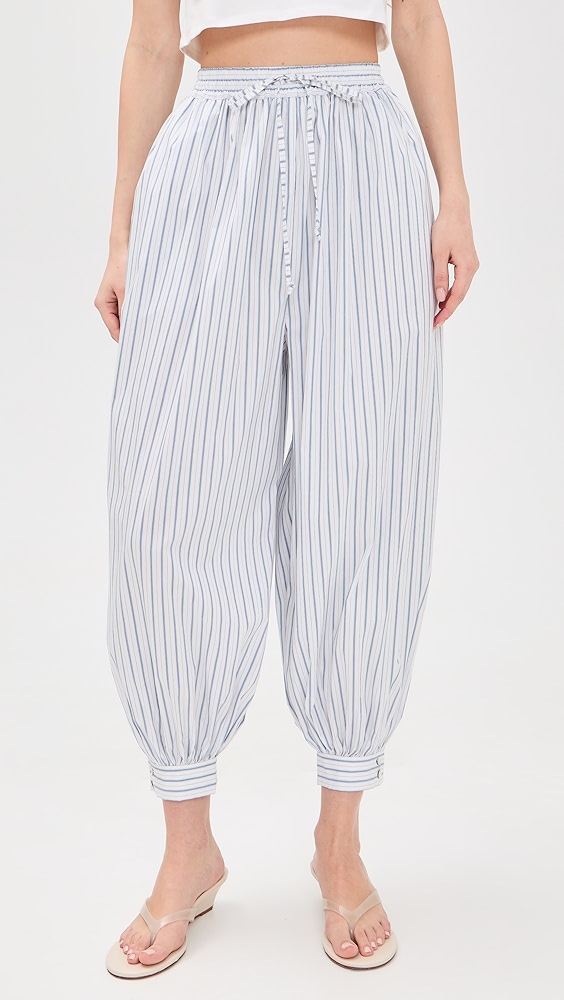 Cinq &amp;agrave; Sept Leo Stripe Verne Balloon Pants
