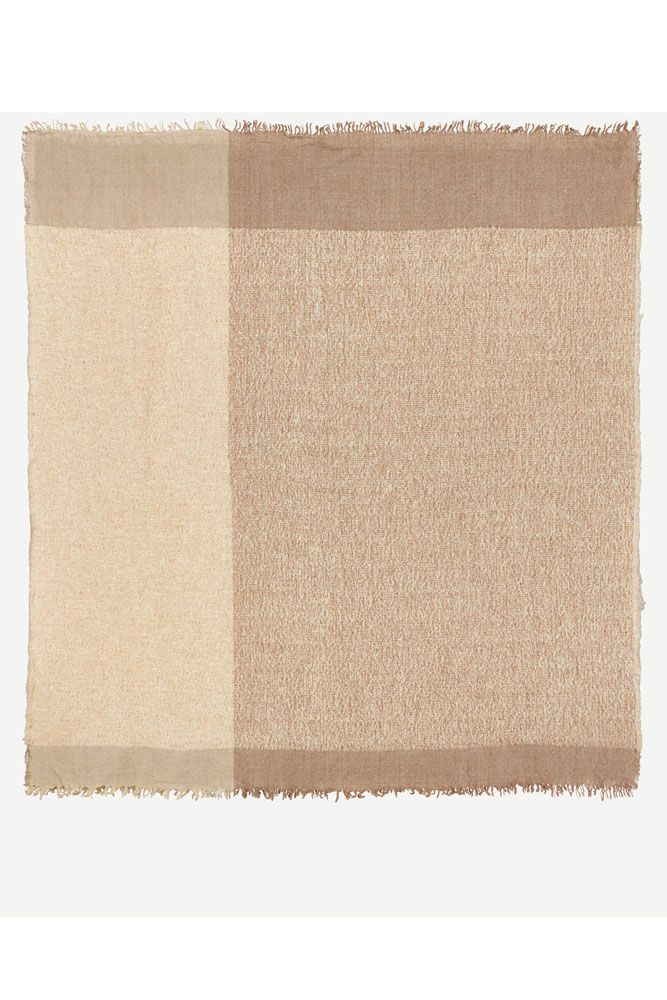 Lolium throw in Blossom, £360, Bristol Weaving Mill at The New Craftsmen