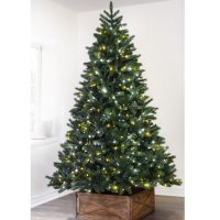 The Ultra Devonshire Fir Pre-lit with Warm White/White Color change LEDs: was £191.99now£89.99 | Christmas Tree World