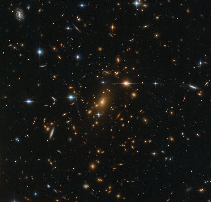 Gigantic Galaxy Clusters Sing A Spooky Song Into The Cosmos Space