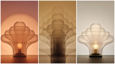 Gubi Lotus lamp by Carlo Nason in three options