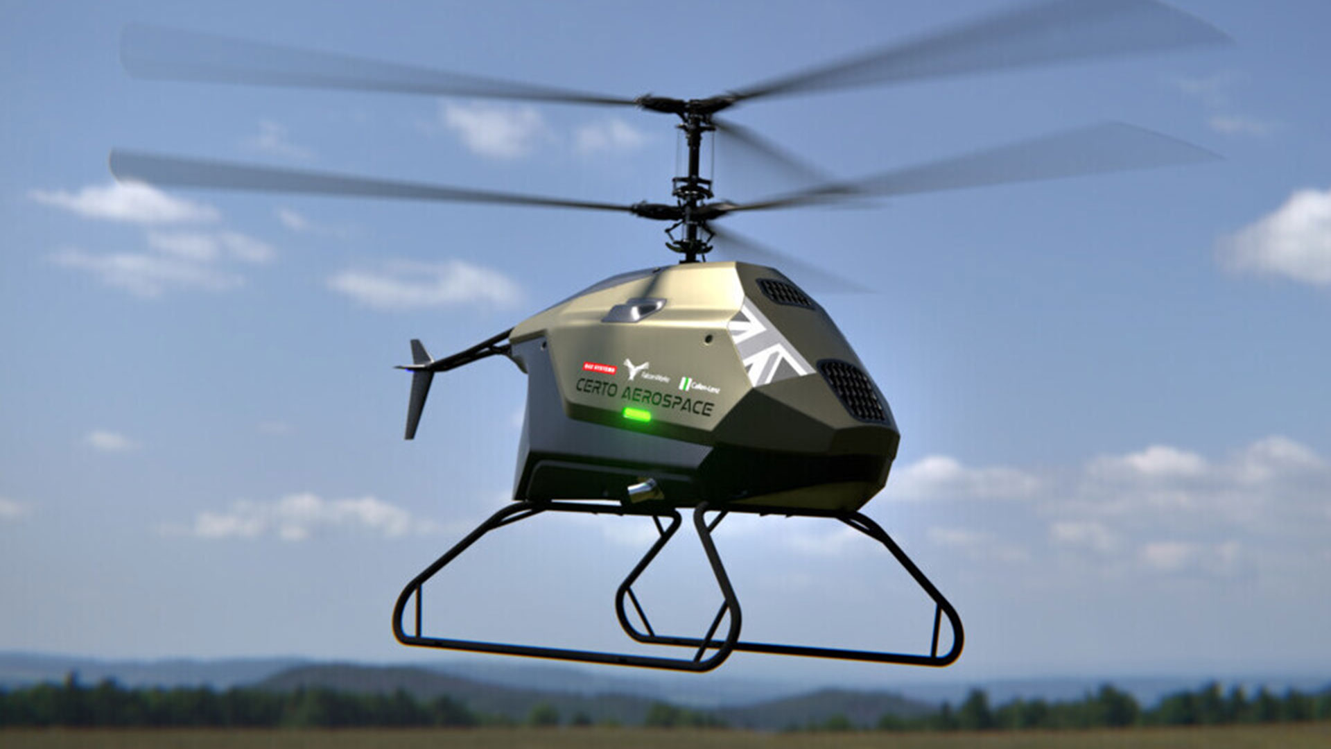 BAE Systems: Apache wingman drone prototype