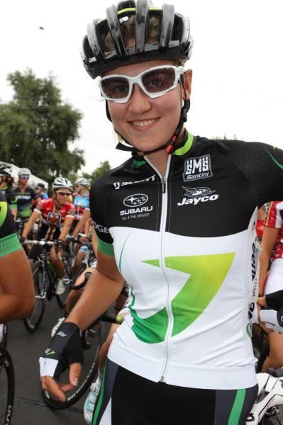 Defending Chmapion and 2012 criterium Champion, Alexis Rhodes (GreenEDGE)
