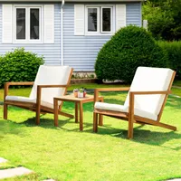 Natural 3-Piece Patio Bistro Set