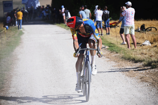 Jasper Stuyven on solo attack during stage 9