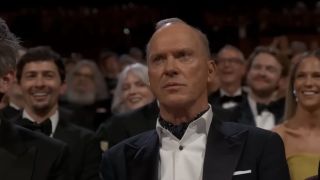 Michael Keaton at the Oscars