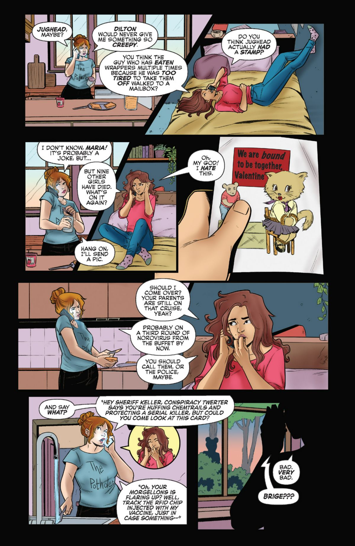 Betty: The Final Girl #1 interior art