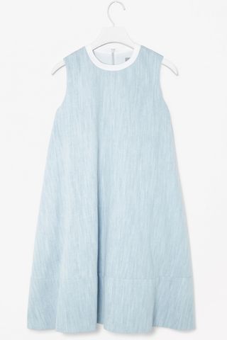 Cos A-Line Chambray Dress, Was £79, Now £55
