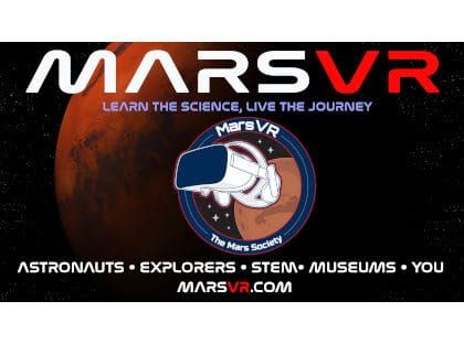 The Mars Society unveiled a crowdfunding campaign for MarsVR. 