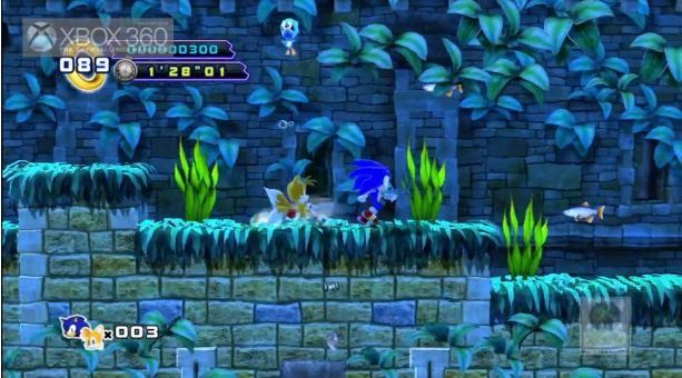 Sonic the Hedgehog 4 Episode I para PC, Xbox 360 e Playstation 3 (2010)