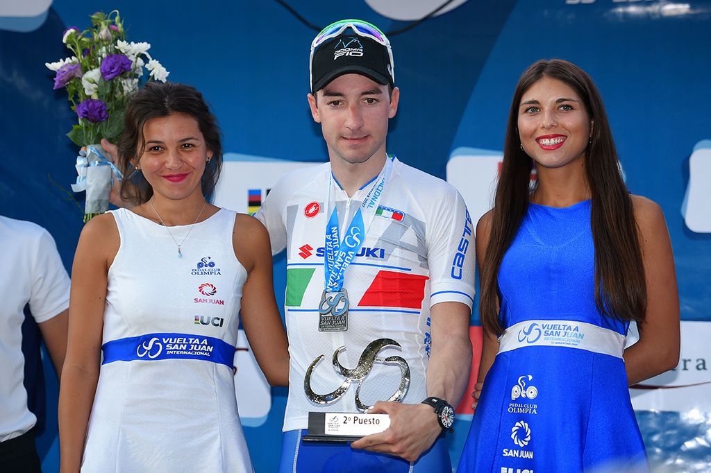 Elia Viviani (Team Italy) was second on the stage