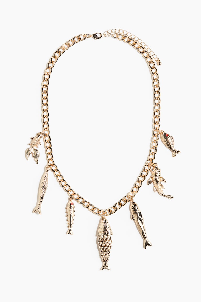 Fish-Pendant Necklace