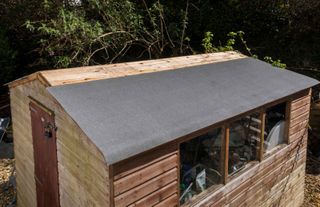 shed roof felt