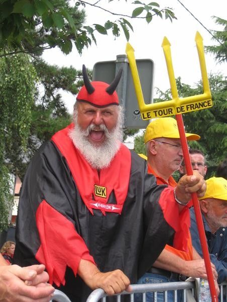 The devil of the Tour de France