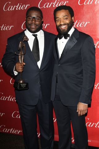 Steve McQueen And Chiwetel Ejiofor At The Palm Springs International Film Festival Awards Gala 2014