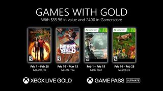 Xbox Games with Gold for February 2022