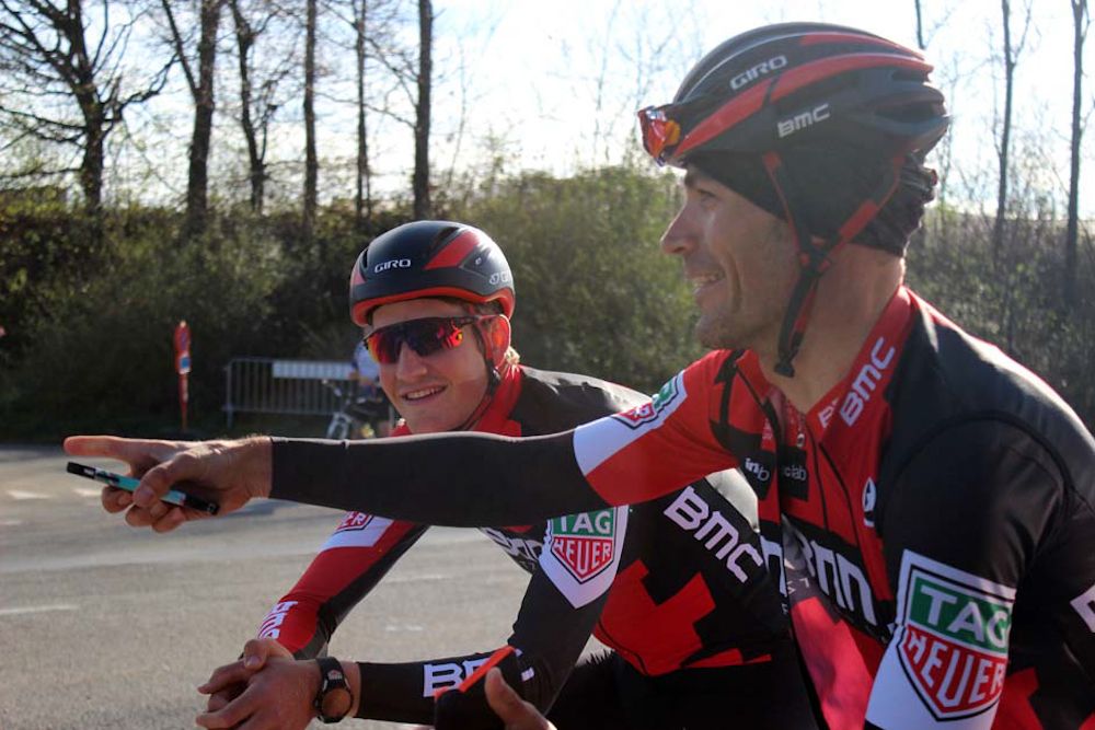 Manuel Quinziato and Stefan Kung
