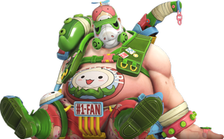 An image of Pachimari Roadhog from Overwatch's PachiMarchi event