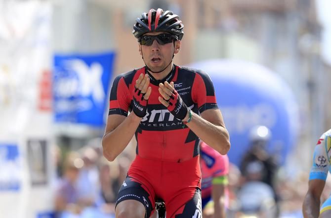 Stage 3 winner Ivan Santaromita (BMC)