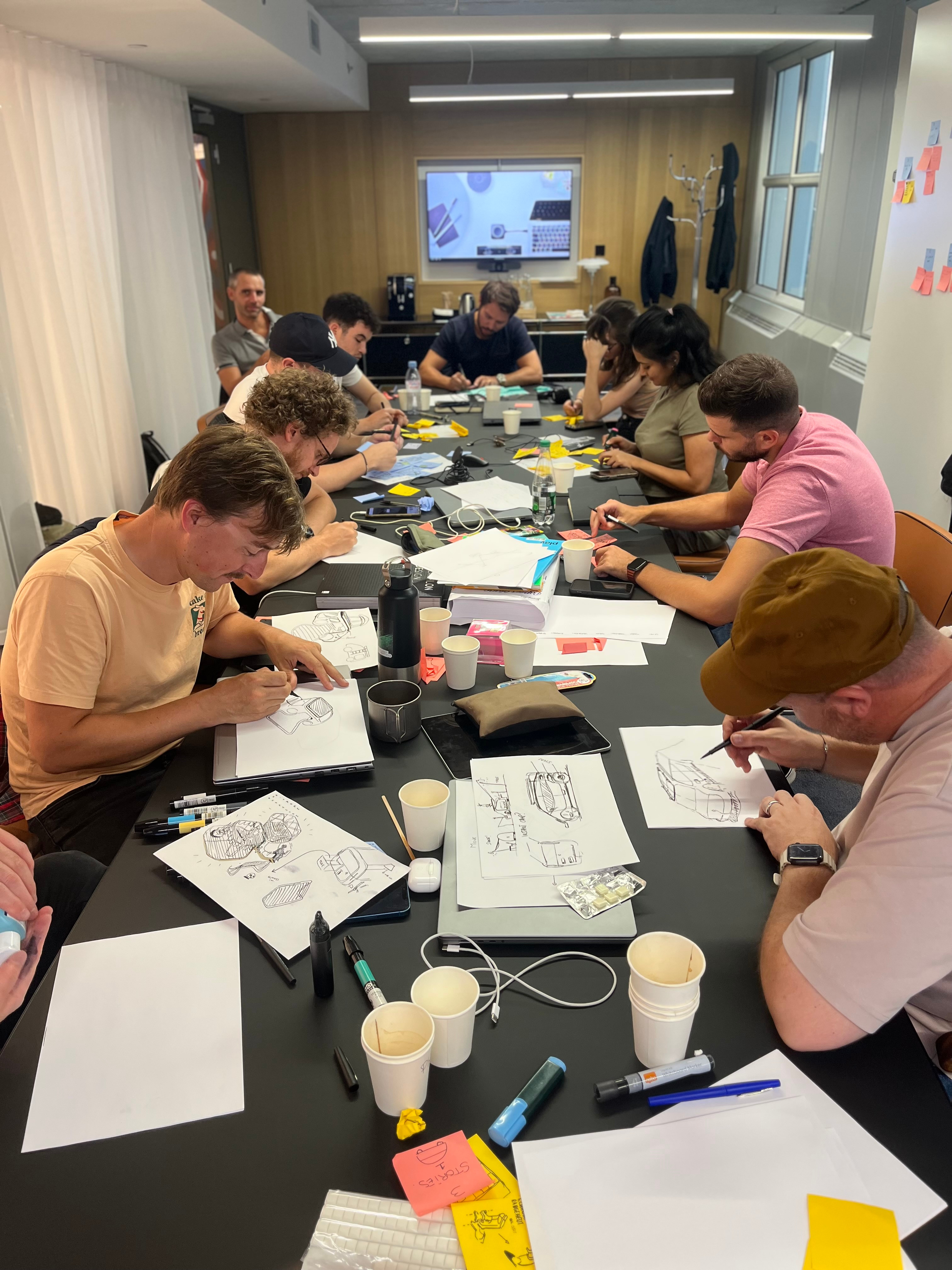 A workshop with Decathlon during the Citro&amp;euml;n ELO concept design