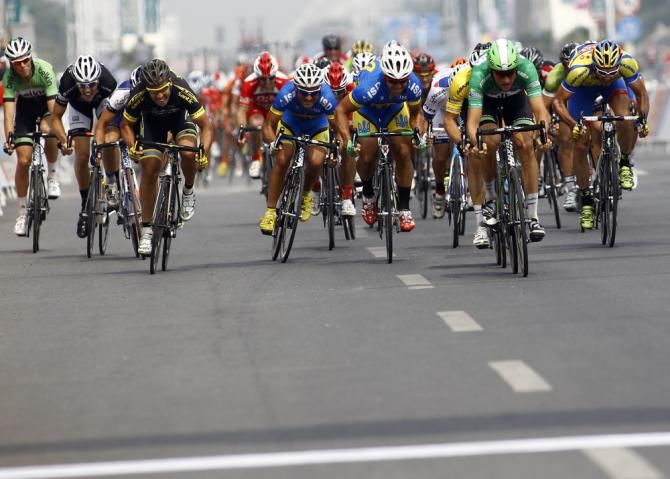 The sprint on stage 5