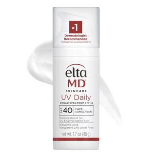 Eltamd Uv Daily Spf 40 Face Sunscreen Moisturizer With Zinc Oxide, Daily Moisturizer With Spf, 1.7 Oz Pump