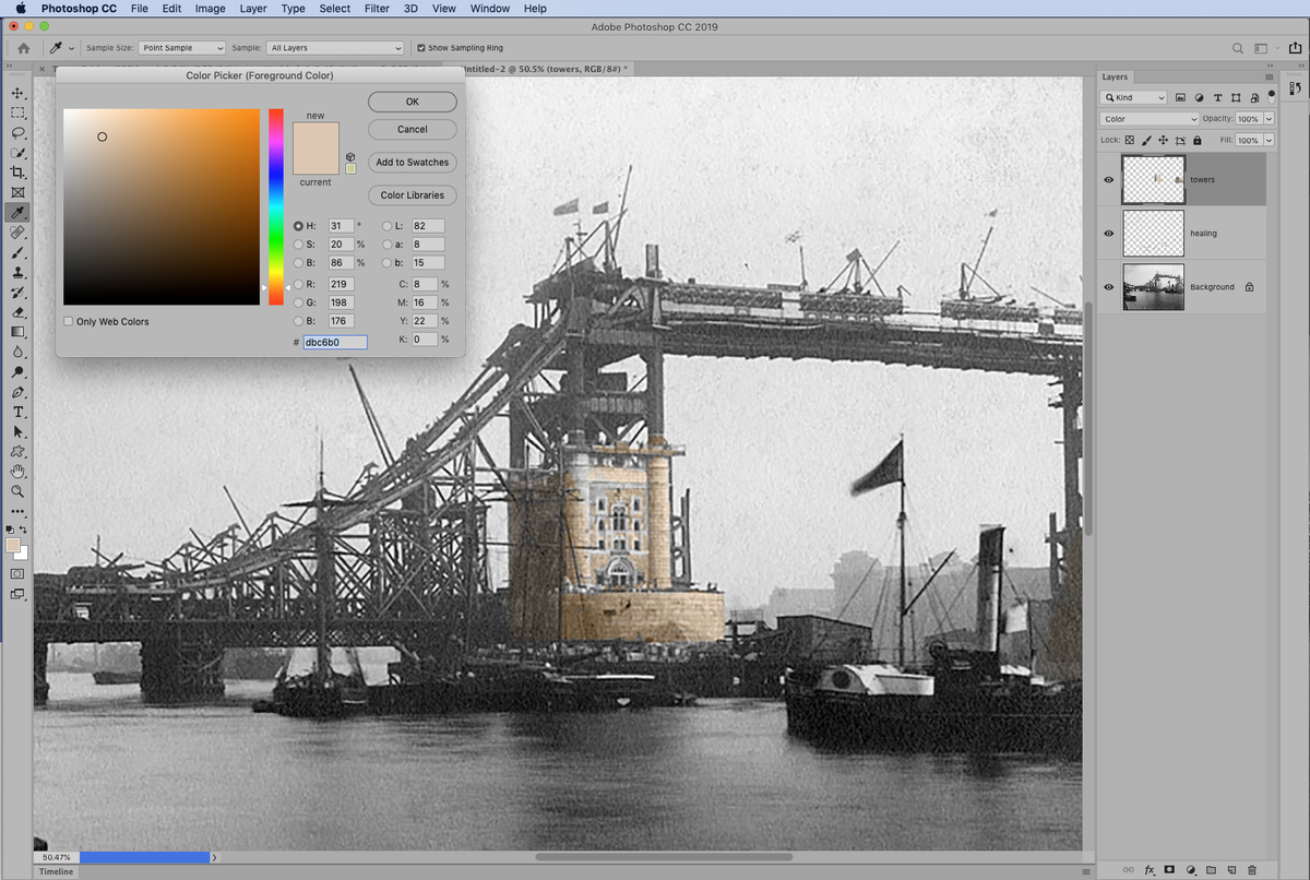 Colorize old photos by restoring them in Photoshop | Digital Camera World