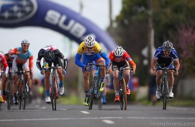 Brenton Jones (Avanti) wins the sprint for second place