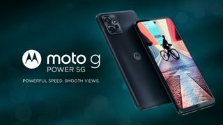 The Moto G Power 5G in Mineral Black
