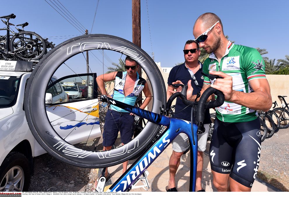 Tom Boonen (Etixx-QuickStep) in Oman
