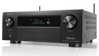 Denon AVC-X4800H receiver on white background