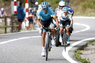 Ion Izaguirre in action at the Vuelta a España