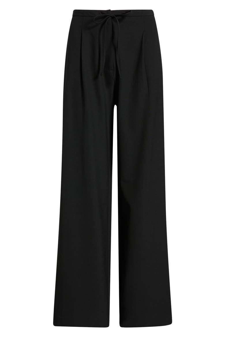 Drawstring Wide Leg Pants