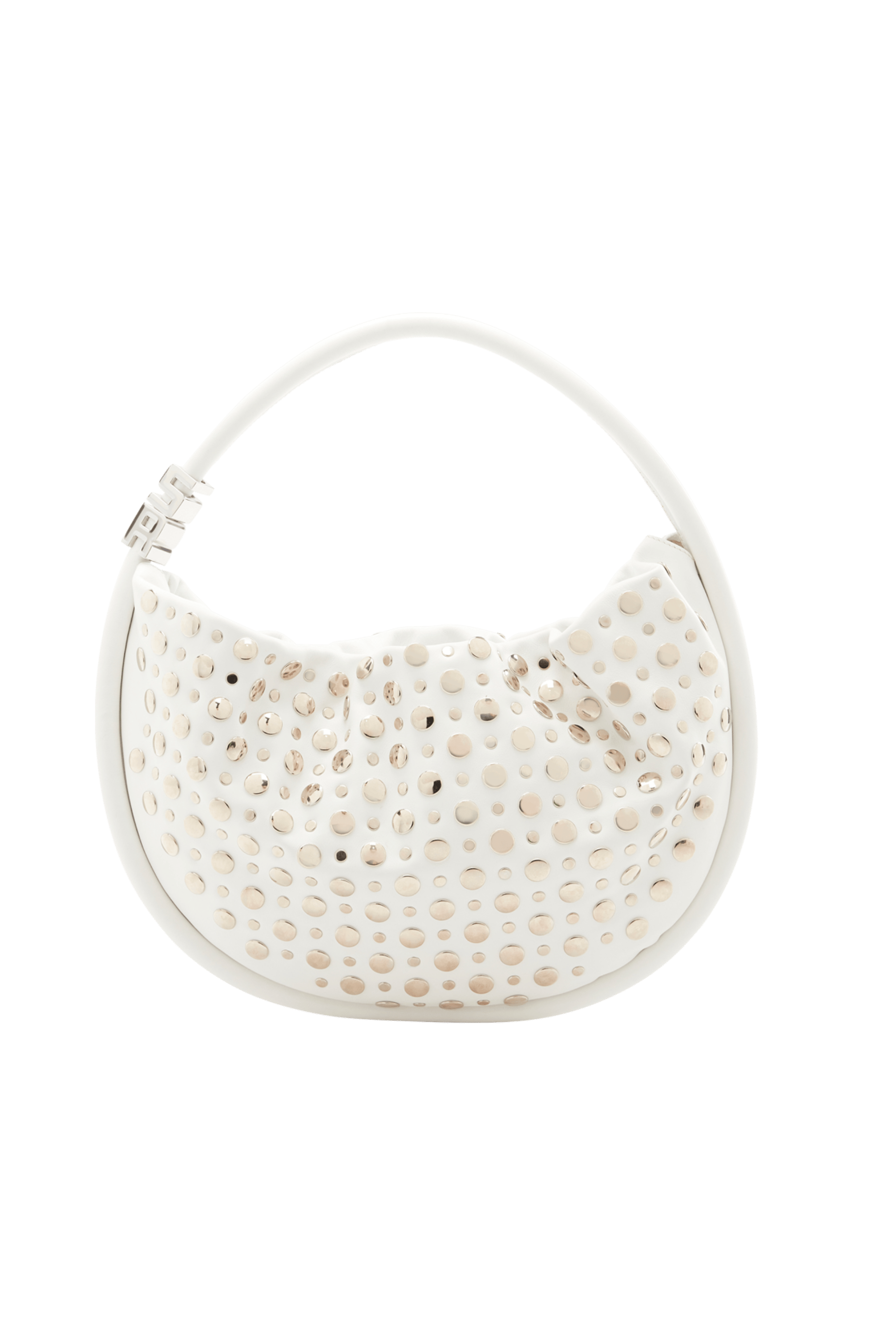Medium Domino Bag in Leather and Studs