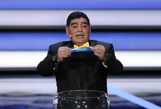 He played his part at the draw for the 2018 World Cup in Russia