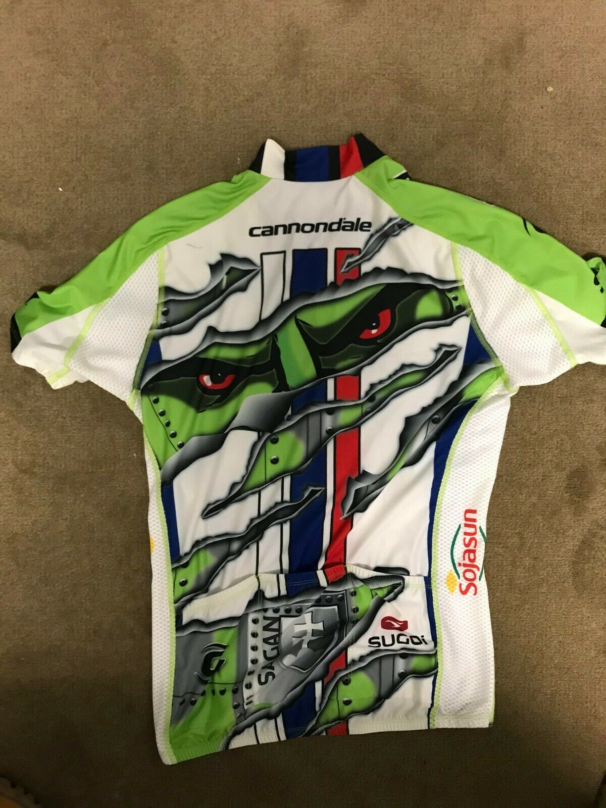 hulk cycling jersey