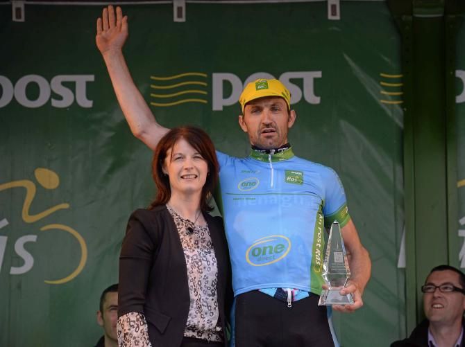 Mehalll Fitzgerald pulls on the One Direct County jersey