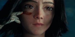 Still From Alita: Battle Angel, directed by Robert Rodriguez