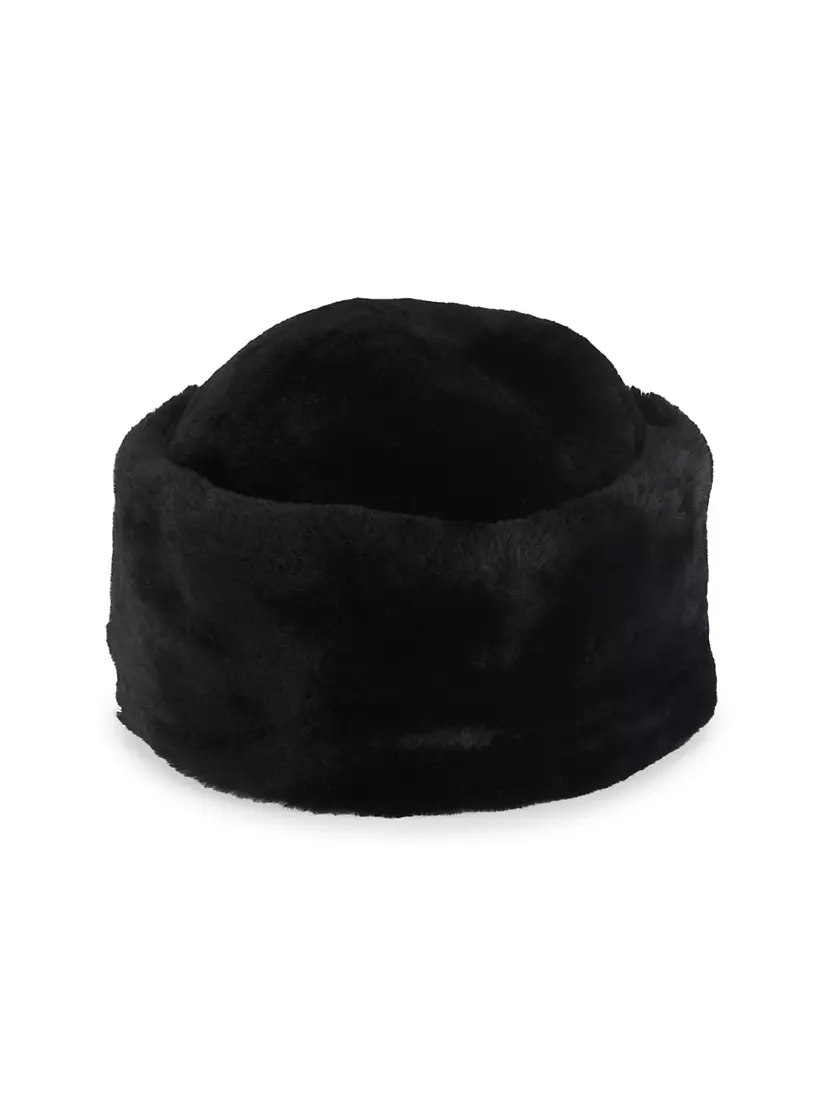 Shearling Cuff Hat